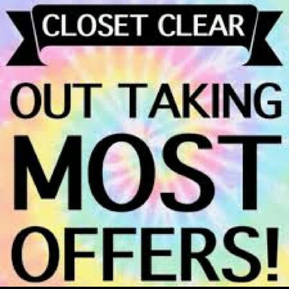 Taking all offers!